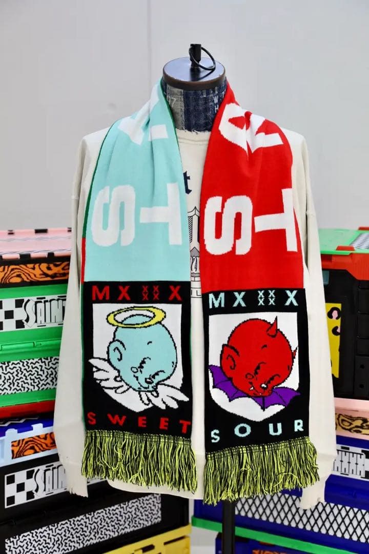 【早い者勝ち】【売り切り価格】セントマイケル　25AW マフラー 入荷情報] 只今より SAINT Mxxxxxx 2024-25AWコレクション 7thドロップ