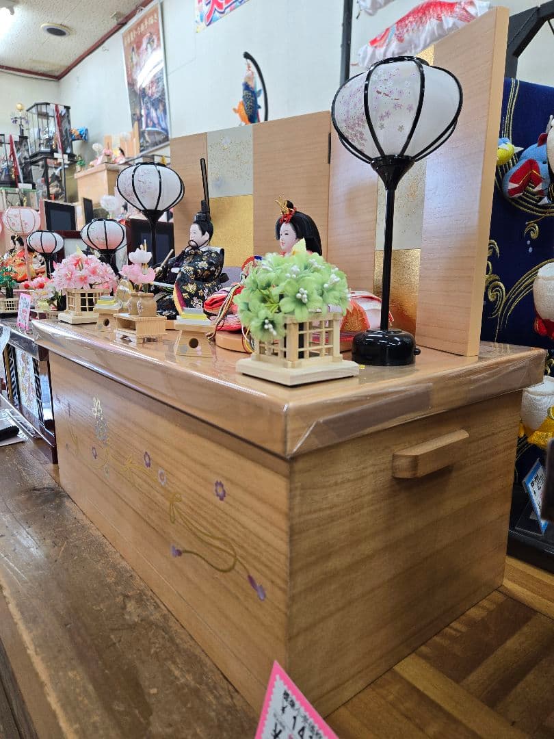 展示品限り】雛人形 収納飾り ※閉店セール 22