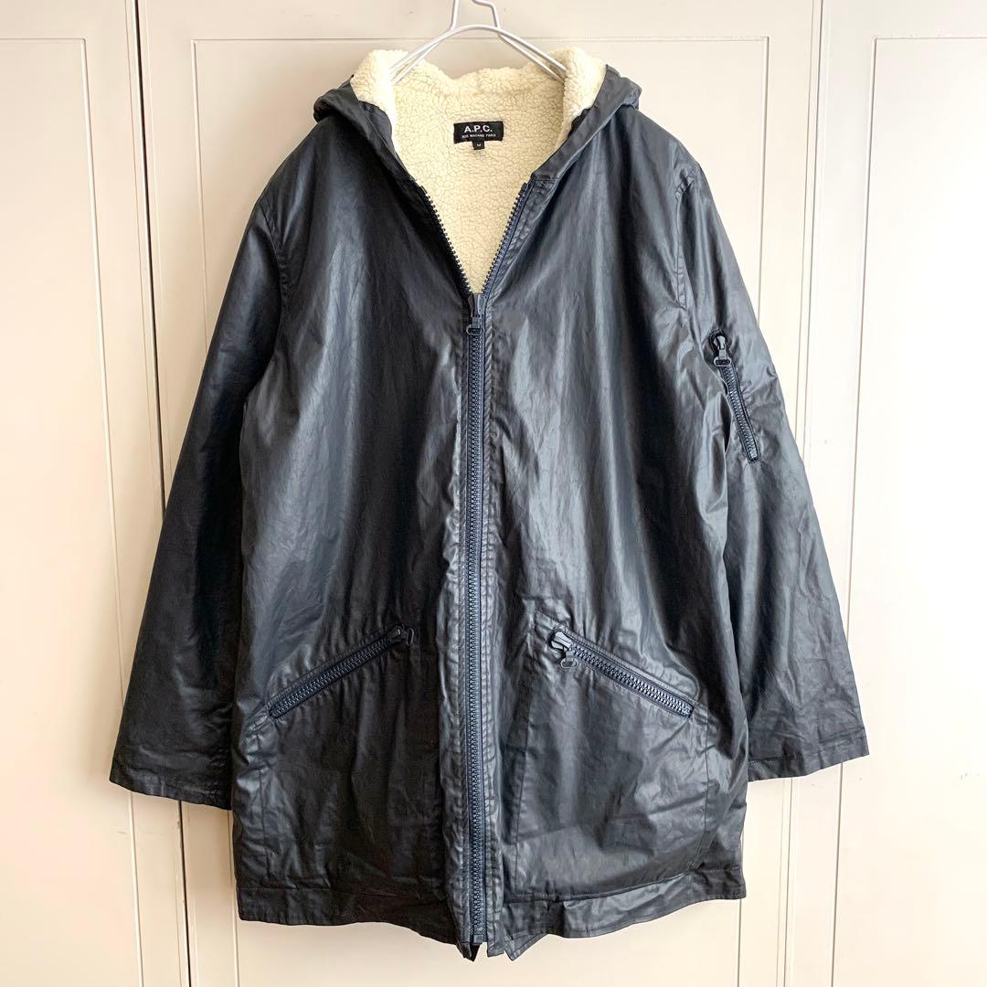 chico様 A.P.C. アーペーセー ボア モッズコート - メルカリ