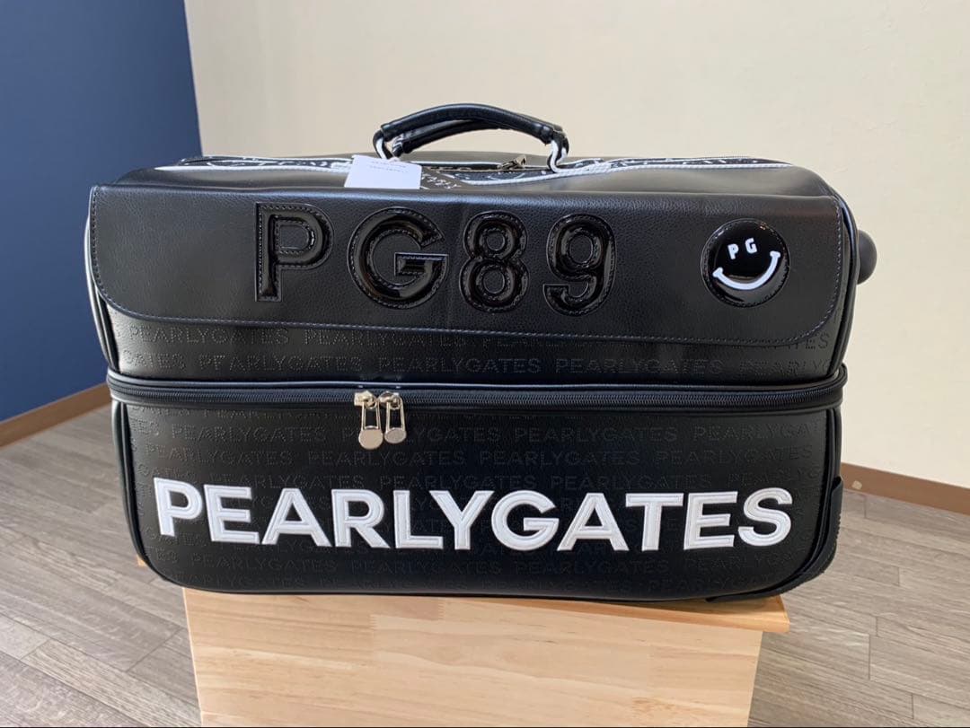 新品 PEARLY GATES PG89 キャリーバッグ ブラック タグ付 - ゴルフ