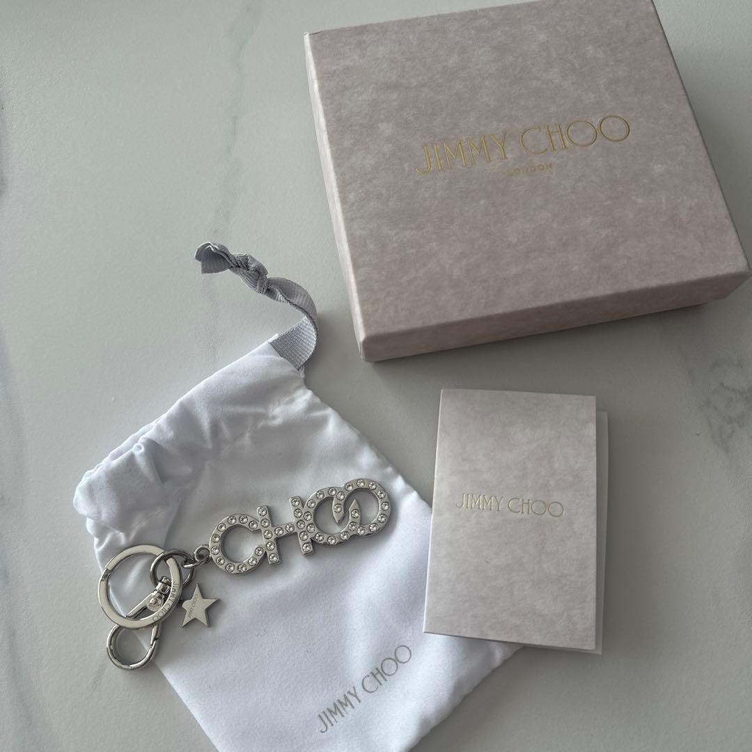 未使用 JIMMY CHOOキーホルダー ジミーチュウ JIMMY CHOO NEPTUNE UUF キーケース ネプチューン