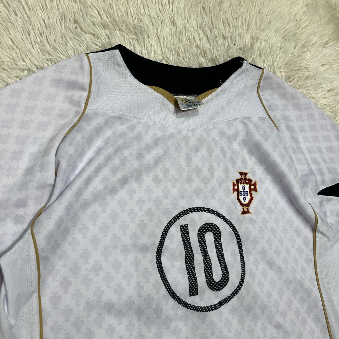 サッカー ポルトガル代表 ルイコスタ 背番号10 ユニフォーム 刺繍ロゴ