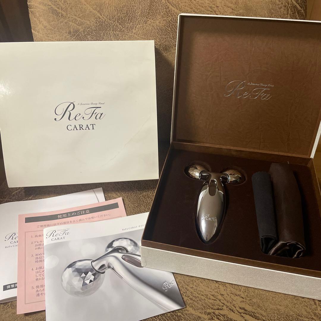 ReFa CARAT 美顔ローラー シルバー - メルカリ