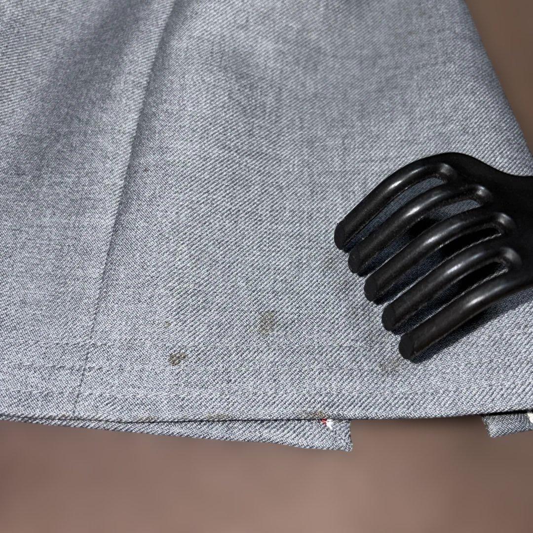 THOMBROWNE.NEWYORKグレー チェスターコート サイズ 00