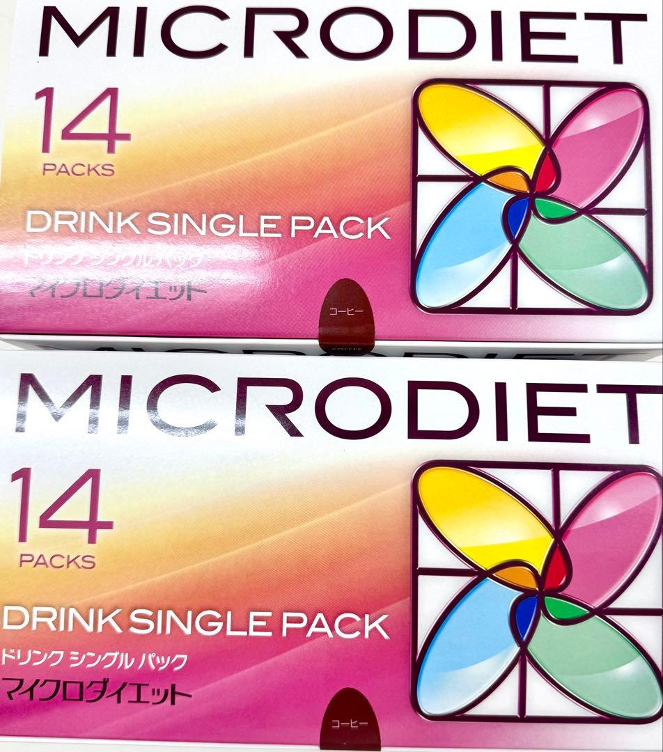 マイクロダイエットコーヒー味ドリンク　2箱　新品未開封 サニーヘルス マイクロダイエット MICRODIET ドリンクタイプ 7食