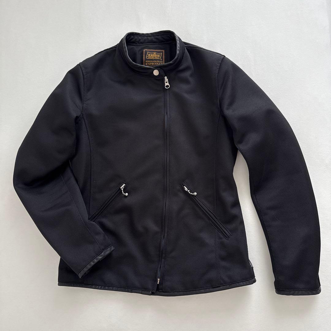 KADOYA メッシュシングルライダース Mesh Jacket Bike Wear | Kadoya Official Online Shop | MR-2 / Gray