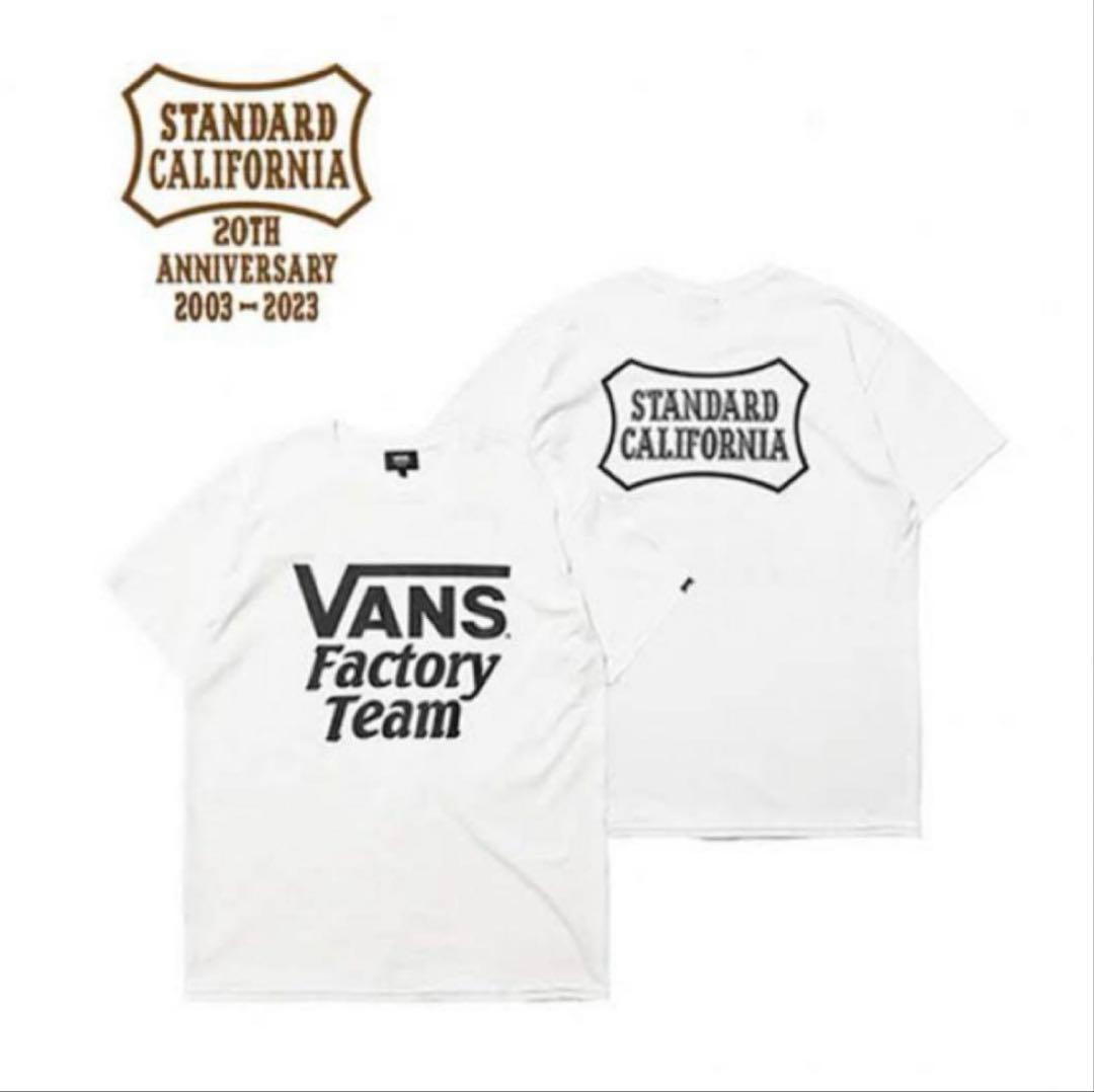 スタンダードカリフォルニア VANS コラボTシャツ 20周年 木村拓哉着用