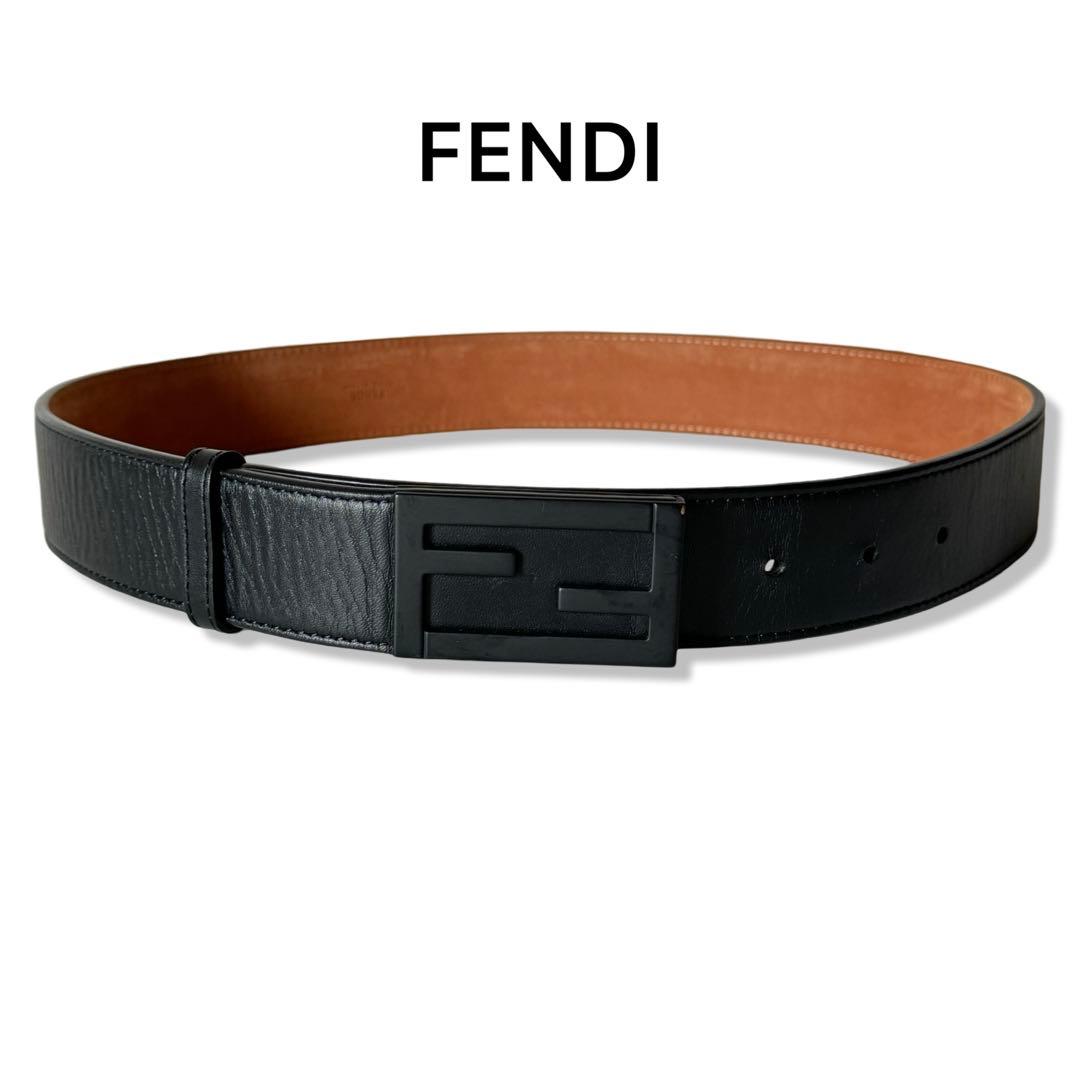 FENDI フェンディ レザー FF 85 ベルトブラック メンズ 楽天市場】フェンディ/FENDI ベルト メンズ BELT REVERSIBLE FF LOGO