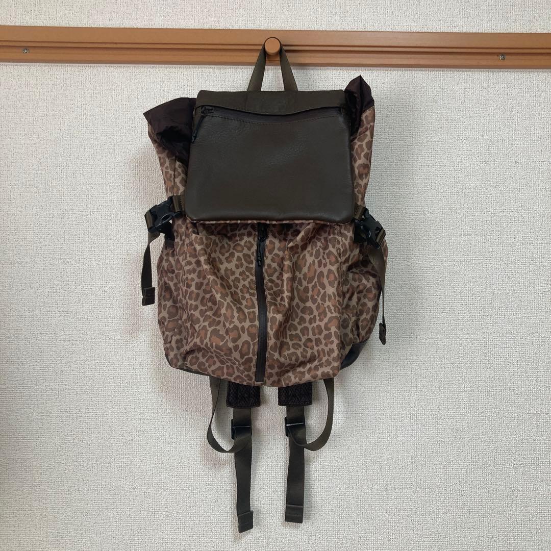 《完売品》BURLAP OUTFITTER×earレザーコンビライトミニリュック