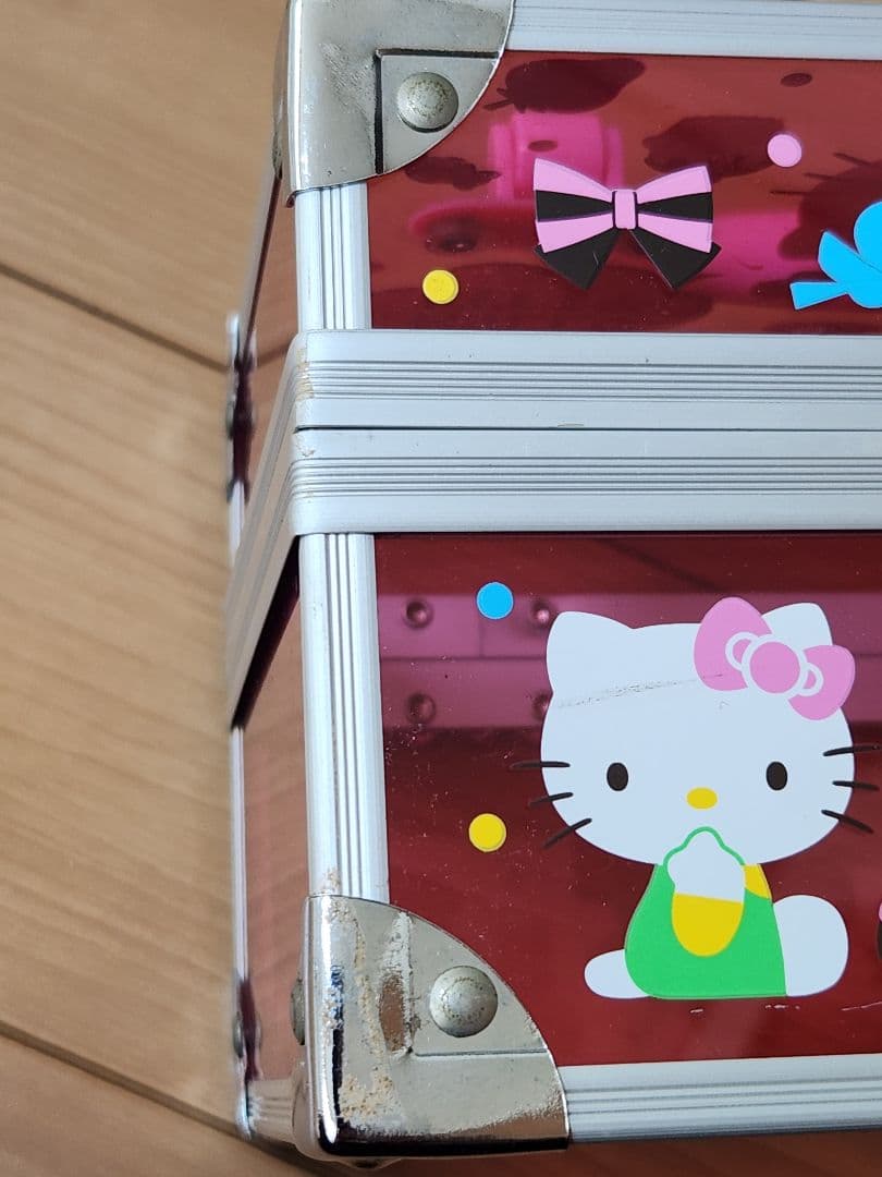 平成レトロ レア キティちゃん 透明 ボックス 小物入れ - メルカリ