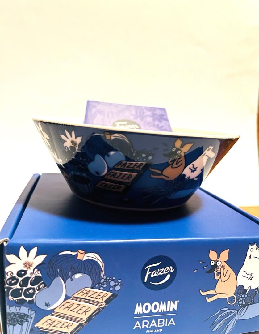数量限定品】アラビア ファッツェル ムーミン 80周年 ボウル ARABIA