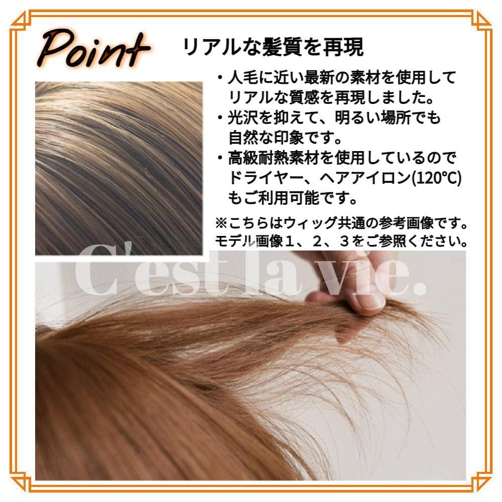 匿名配送 新品 フルウィッグ メンズ ショート ブロンズ ミックス 医療