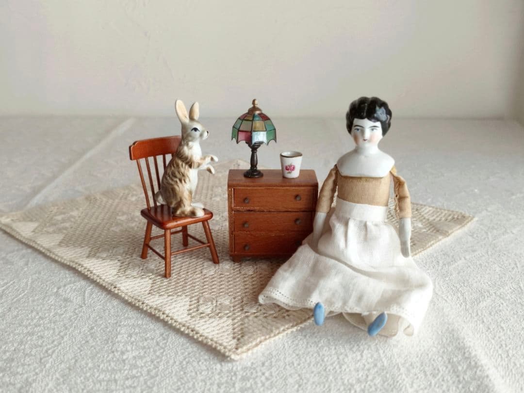 cinnamon さま】 vintage ❀ ステンドグラスの 小さなランプ