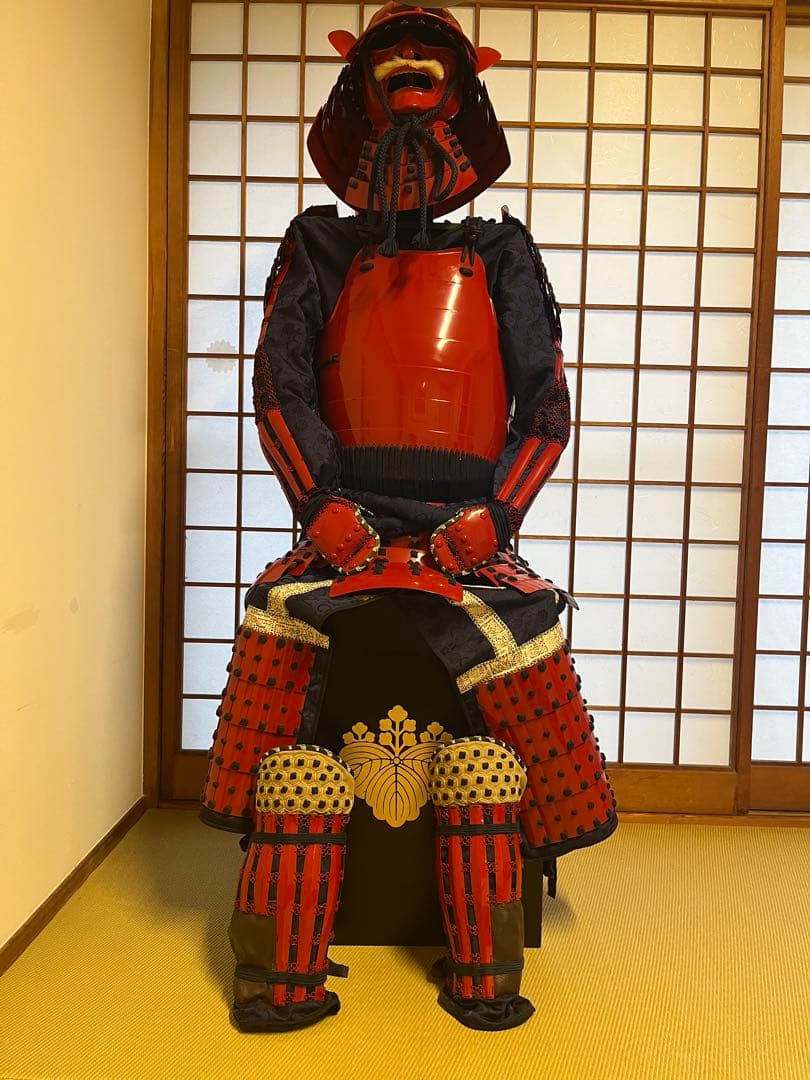 Meg 甲冑　赤備え Meg 甲冑 赤備え Sanada's armor set / 戦国時代・真田家の赤備え甲冑