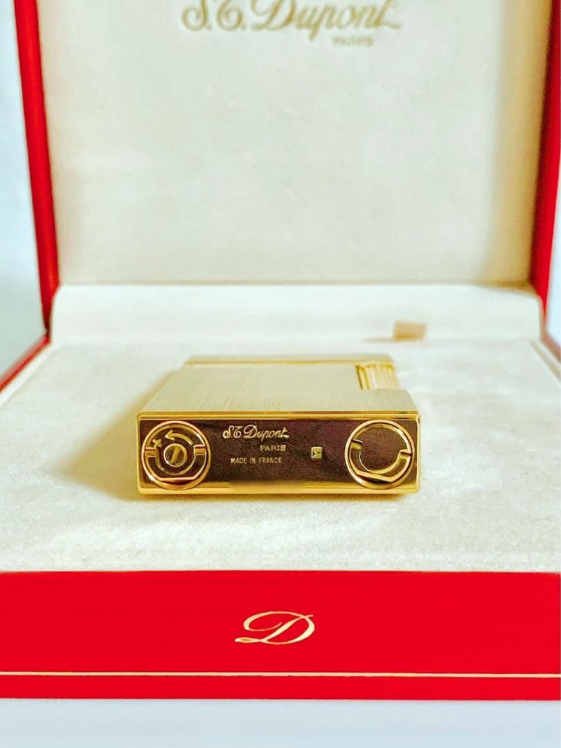 S.T.Dupont デュポン ガスライター ライン2 ヘアライン 16841