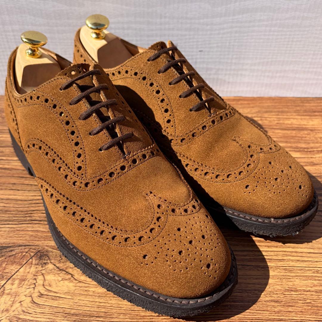 Church's FAIRFIELD 旧チャーチ 4都市 90 茶 スエード - メルカリ