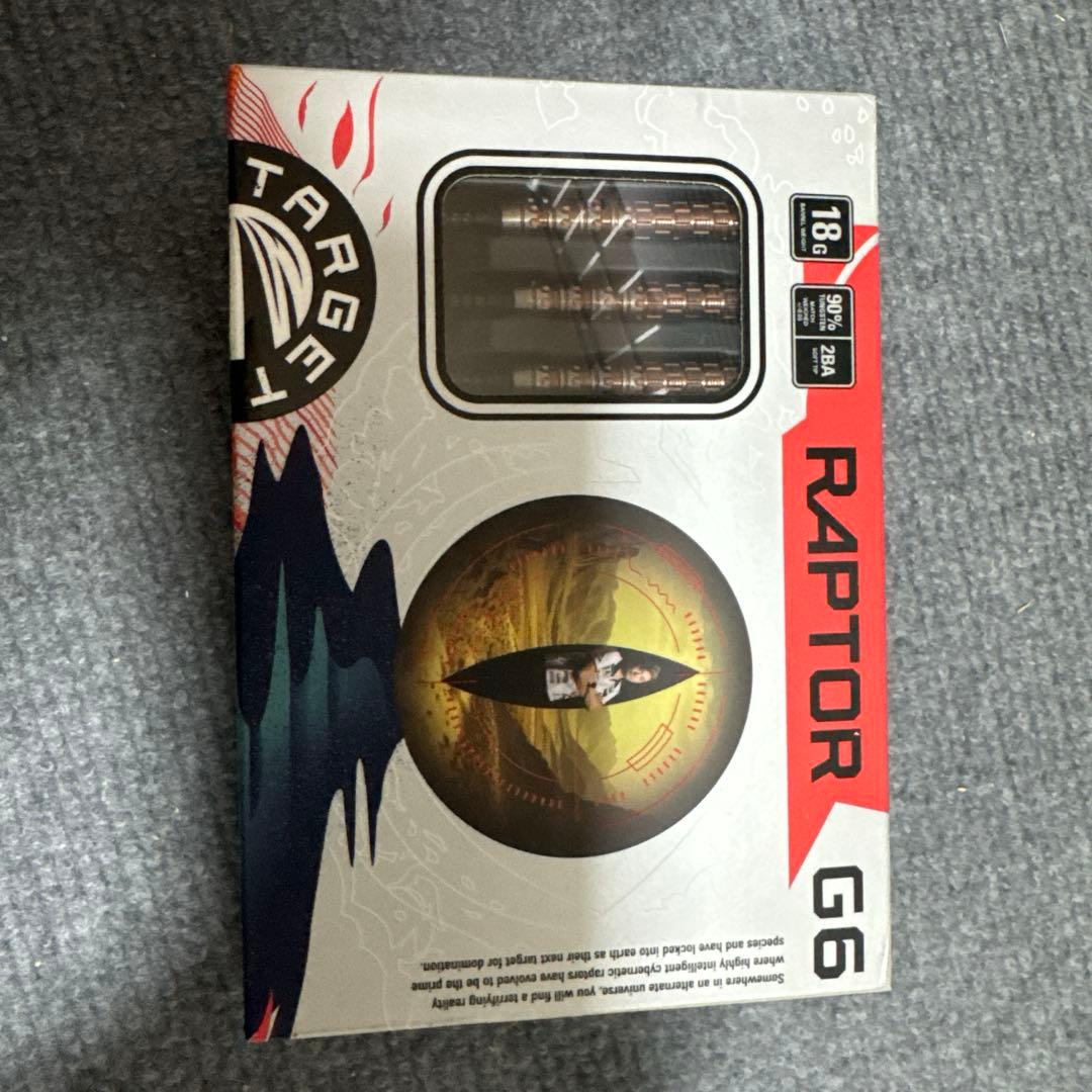 ダーツ TARGET RAPTOR G6 Target Japan George Nishitani Raptor G6 90% Soft Tip Darts