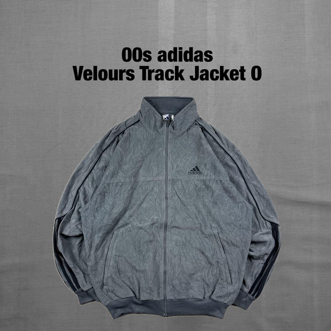 90´s 00´s y2k adidas ベロア 00s adidas ベロア トラックジャケット