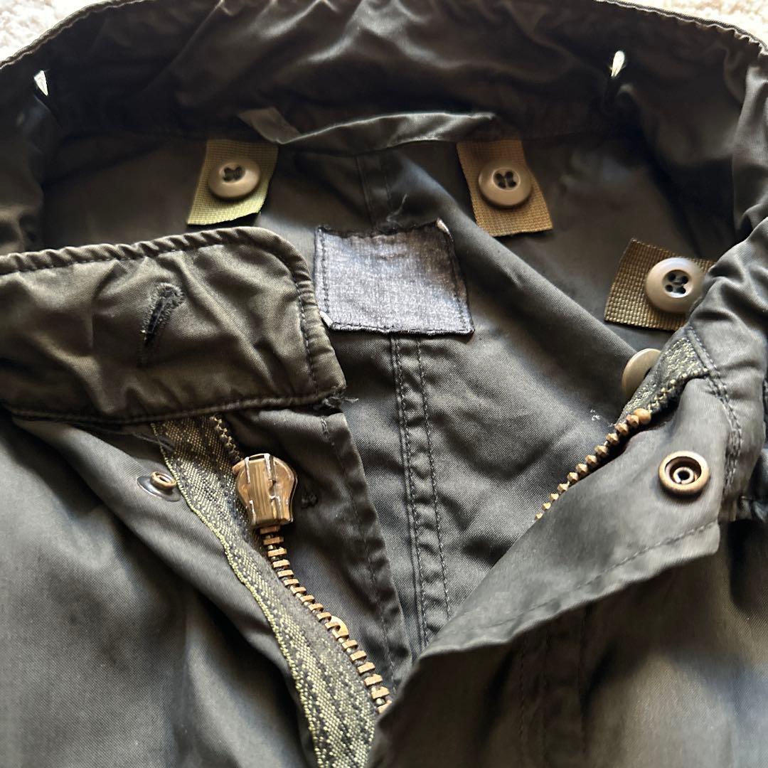 U.S.ARMY M65 黒染め 米軍 ヴィンテージ