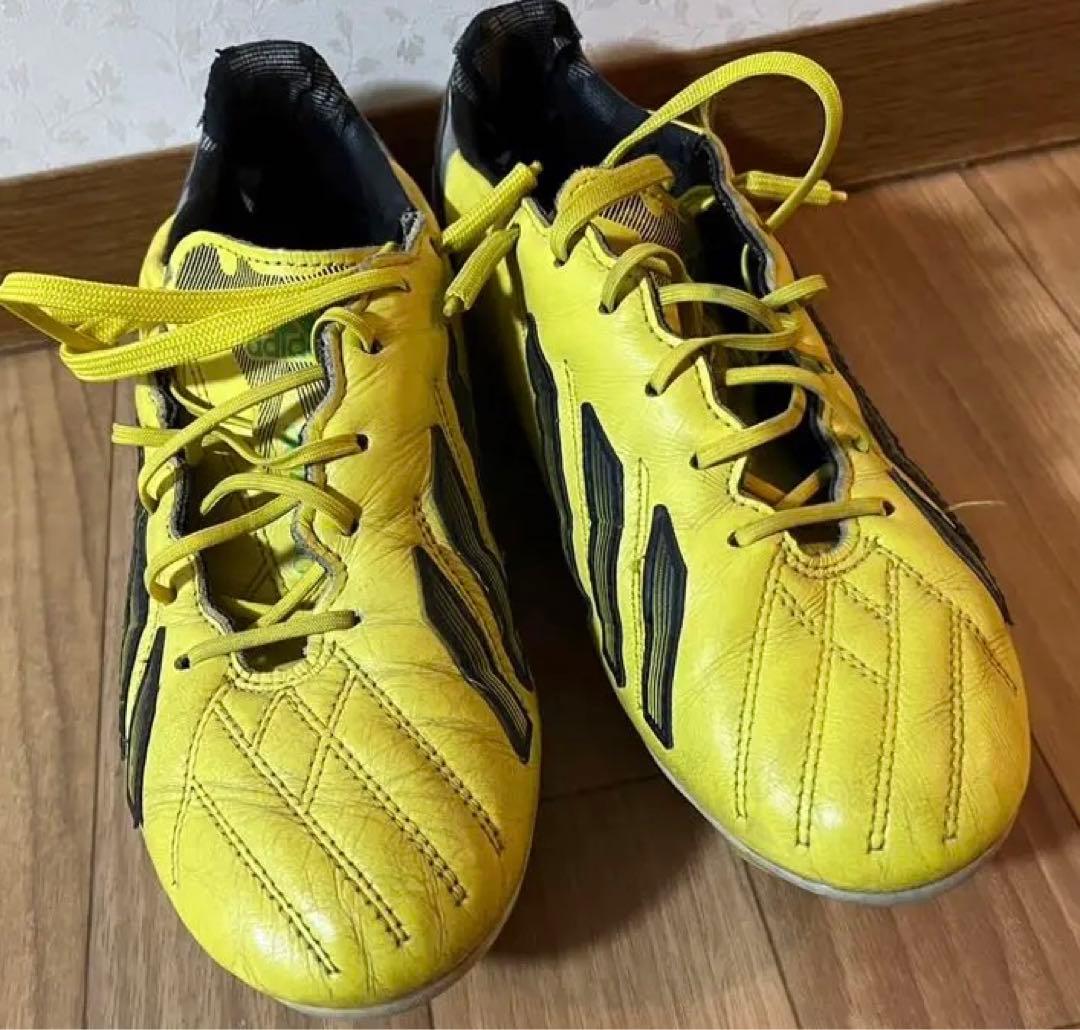 アディゼロ F50 ジャパン TRX HG LEA(イエロー×ブラック - メルカリ