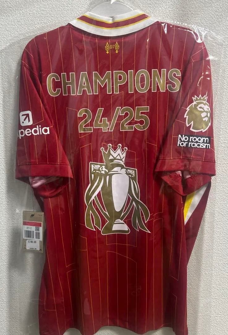 【正規品/新品】リバプール プレミアリーグ チャンピオン ユニフォーム リバプール 25-26 ホーム 半袖 ユニフォーム【adidas/アディダス