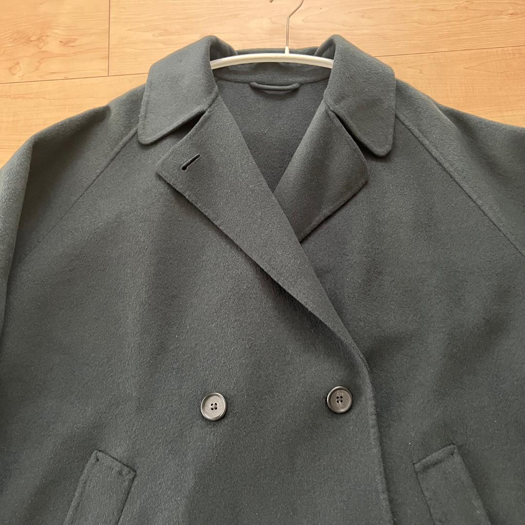 22aw Beauty & Youth リバー ポンチョ コート S Green - メルカリ