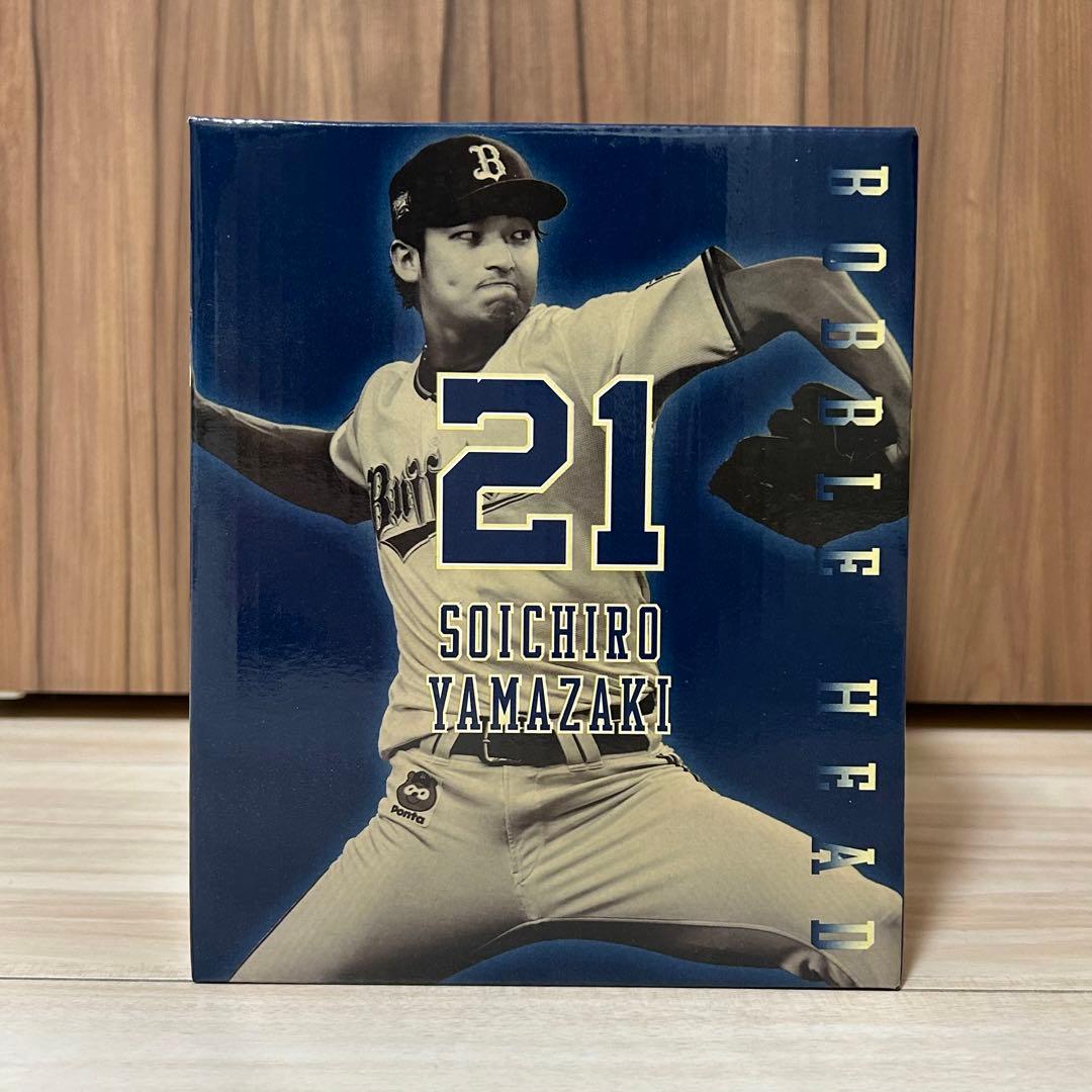 オリックスバファローズ ボブルヘッド 21 山﨑颯一郎 - メルカリ