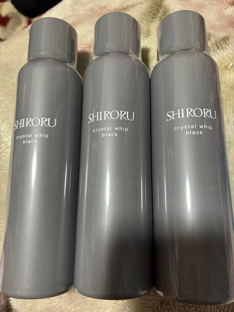 SHIRORU クリスタルホイップ ブラック 120g - メルカリ
