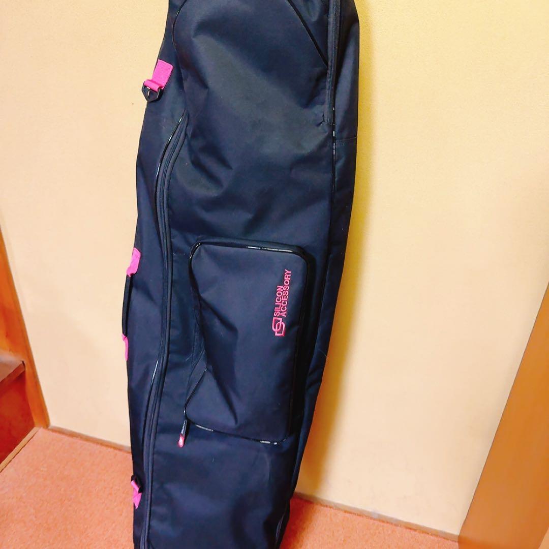 レディーススノーボード148cm ビンディング シューズ ケース 4点