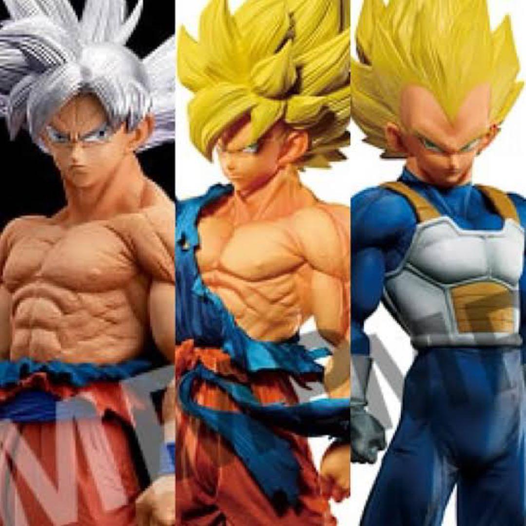 ドラゴンボール ゲンキダマツリsmsp 3種 孫悟空 ベジータ - メルカリ