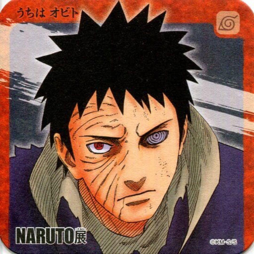NARUTO展 うちはオビト アートコースター - メルカリ