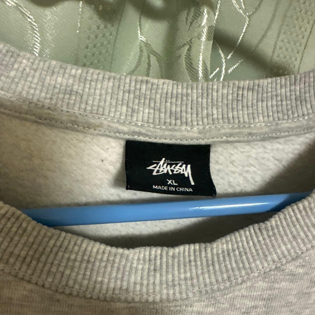Stussy グレー スウェット XL - メルカリ