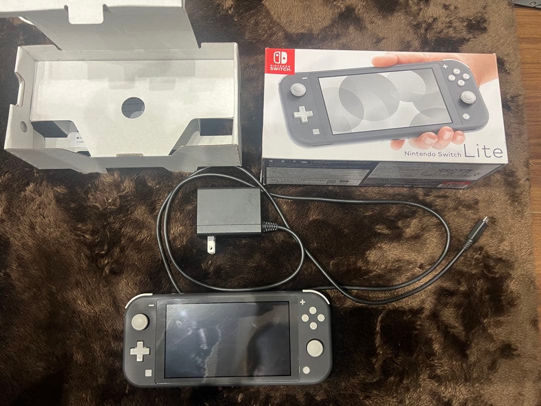Nintendo Switch Lite グレー 本体 ACアダプター付き
