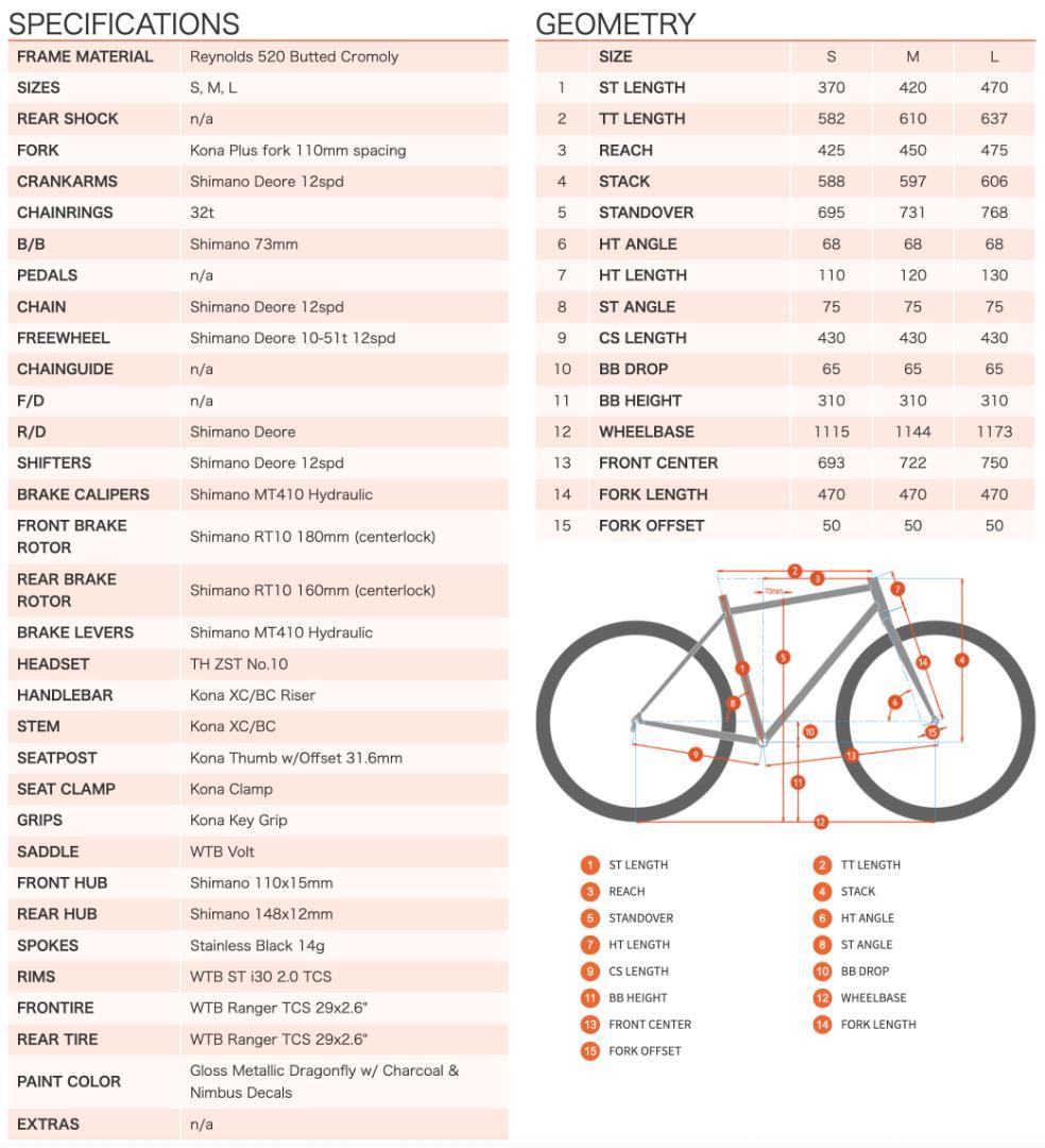 仙台市青葉区内引き取りのみ】 KONA UNIT X 2022 L サイズ
