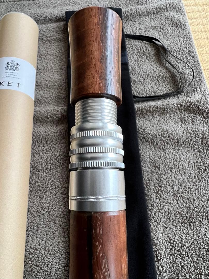 カスケット 5ftピーチウッド杢 ボロンハンドル・トリガー新品未使用品