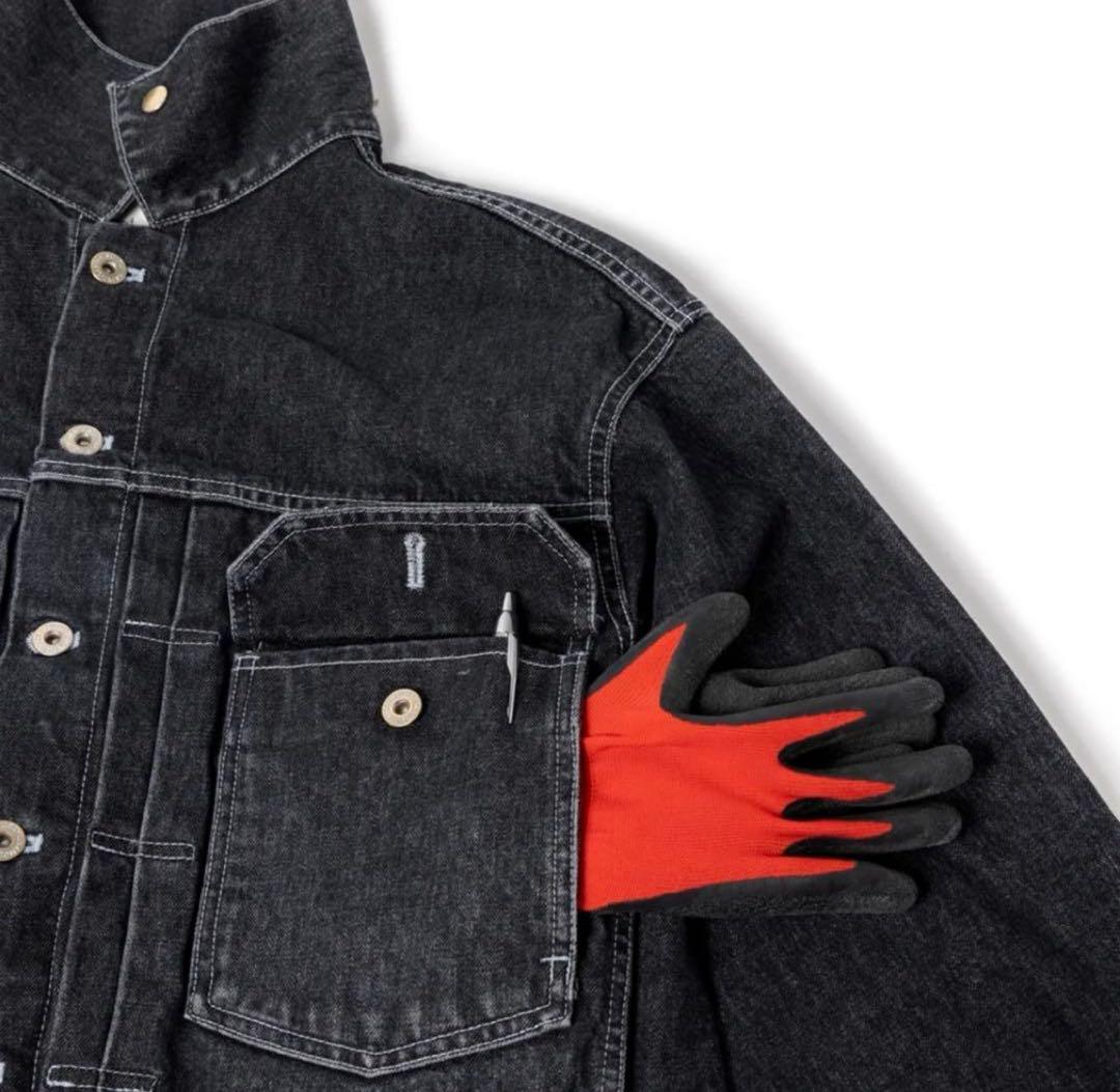 simply complicated BF DENIM JACKET STONE