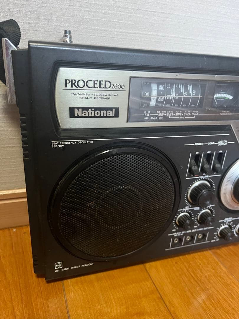 レトロ national PROCEED2600 ラジオ 現状品 貴重品 Yahoo