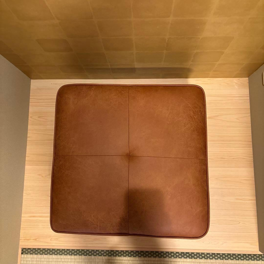最終値下！ブラウン スツール 約67cm×69㎝ 美品です！