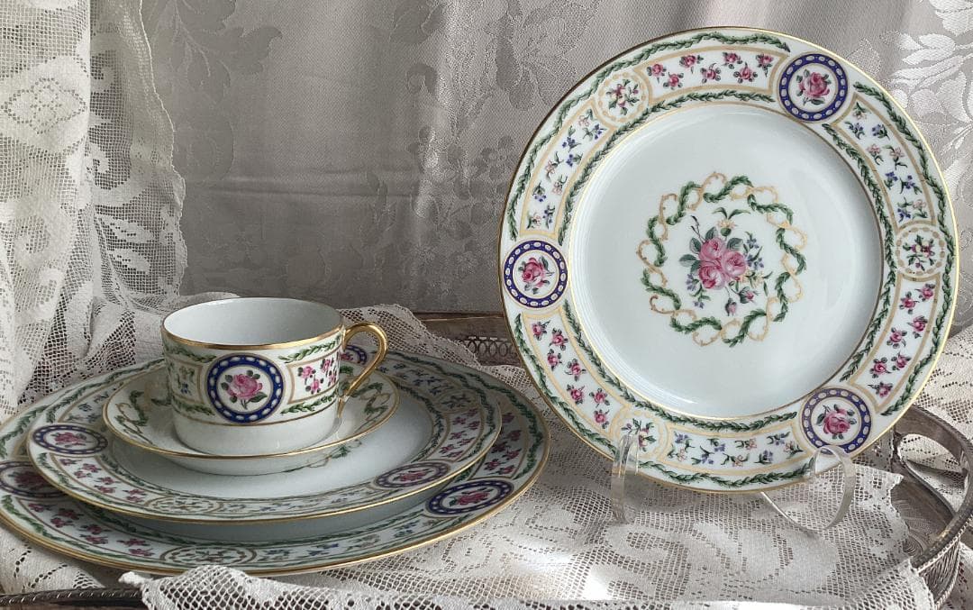 ♡リモージュ アヴィランド ルーヴシエンヌ プレート21.7㎝ #C♡の通販