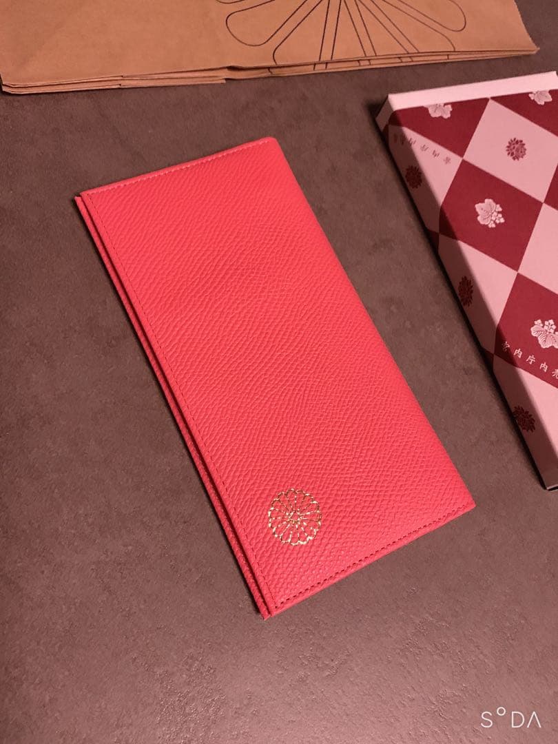 皇居開運長財布革財布✨美品新品未使用品✨極上クラス品の金運