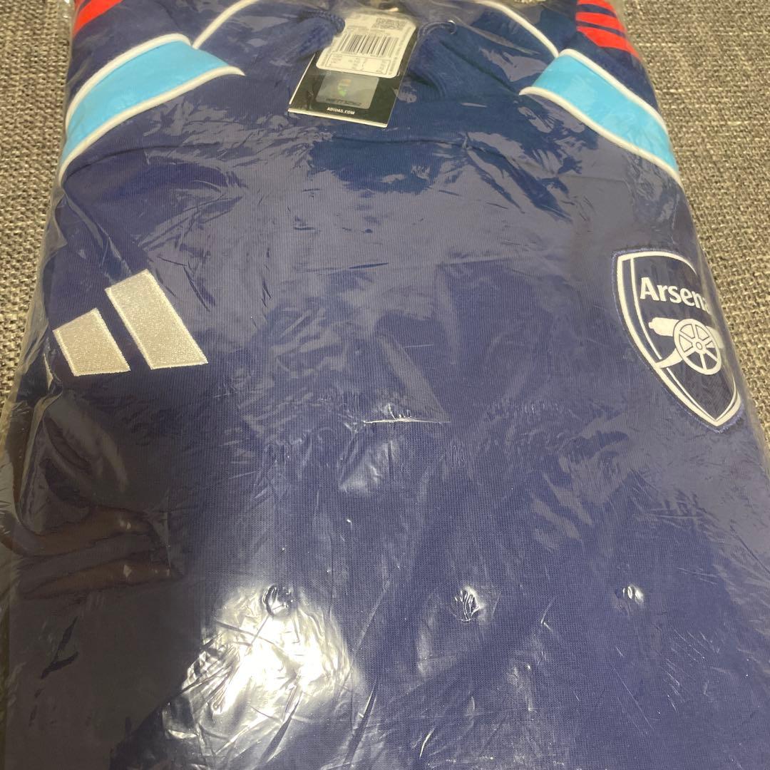 アーセナル ウェア Arsenal 青 XL 新品未使用未開封 アディダス アーセナル 25/26 アウェイ オーセンティックユニフォーム