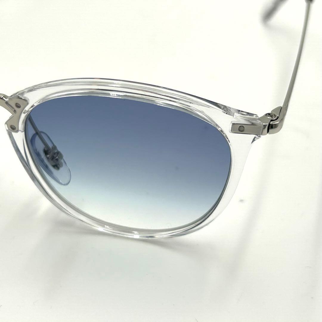 RayBan ストア サングラス RB7140 クリア シルバー ReVision