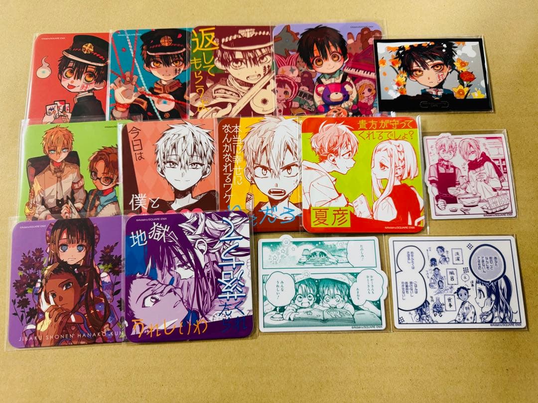 地縛少年花子くん　カフェ　コースター　特典 地縛少年花子くん カフェ 4月26日からのコラボ第2弾グッズ&特典解禁!