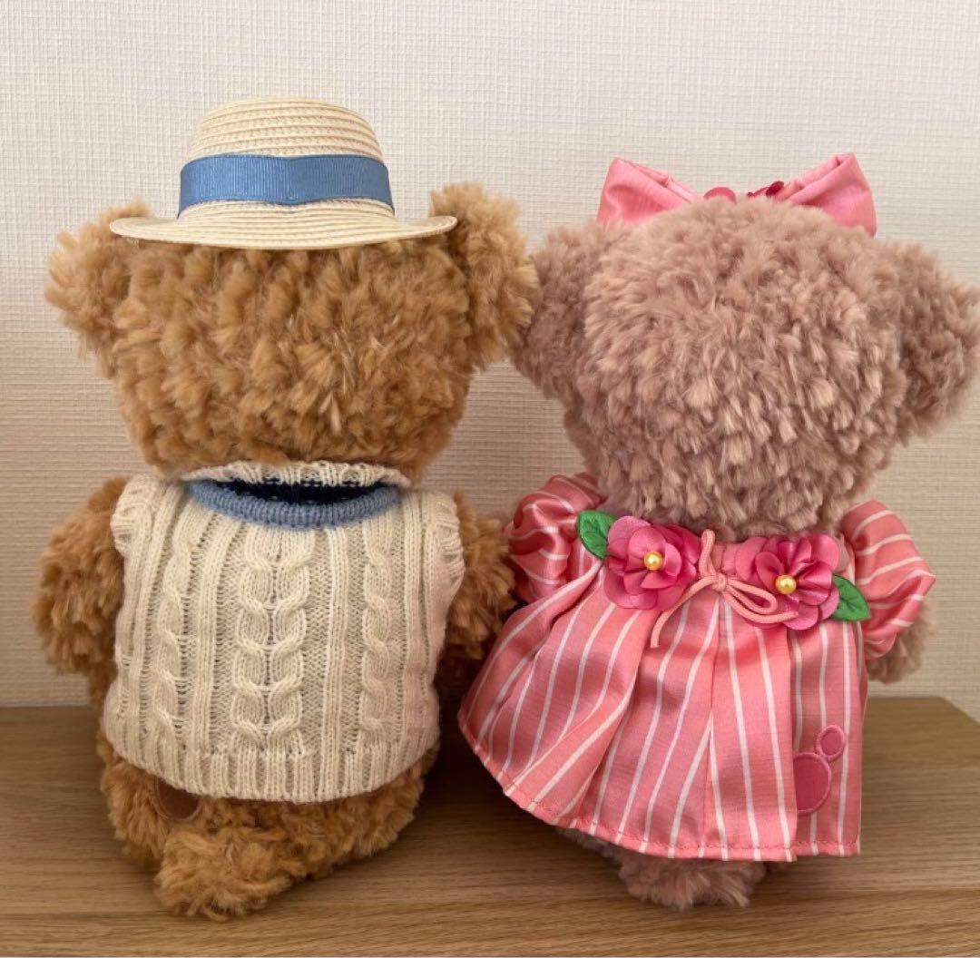 ダッフィー　シェリーメイ　ぬいぐるみ　スプリングボヤッジ　2体セット　限定出品 ディズニー スプリングボヤッジ ダッフィー シェリーメイ ぬいば 2つ