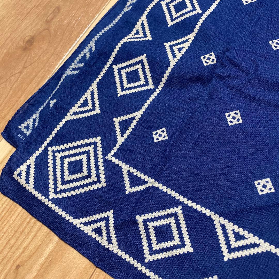 新品未使用品 23 aw RRL 日本製 インディゴ ロゴ ストール - メルカリ