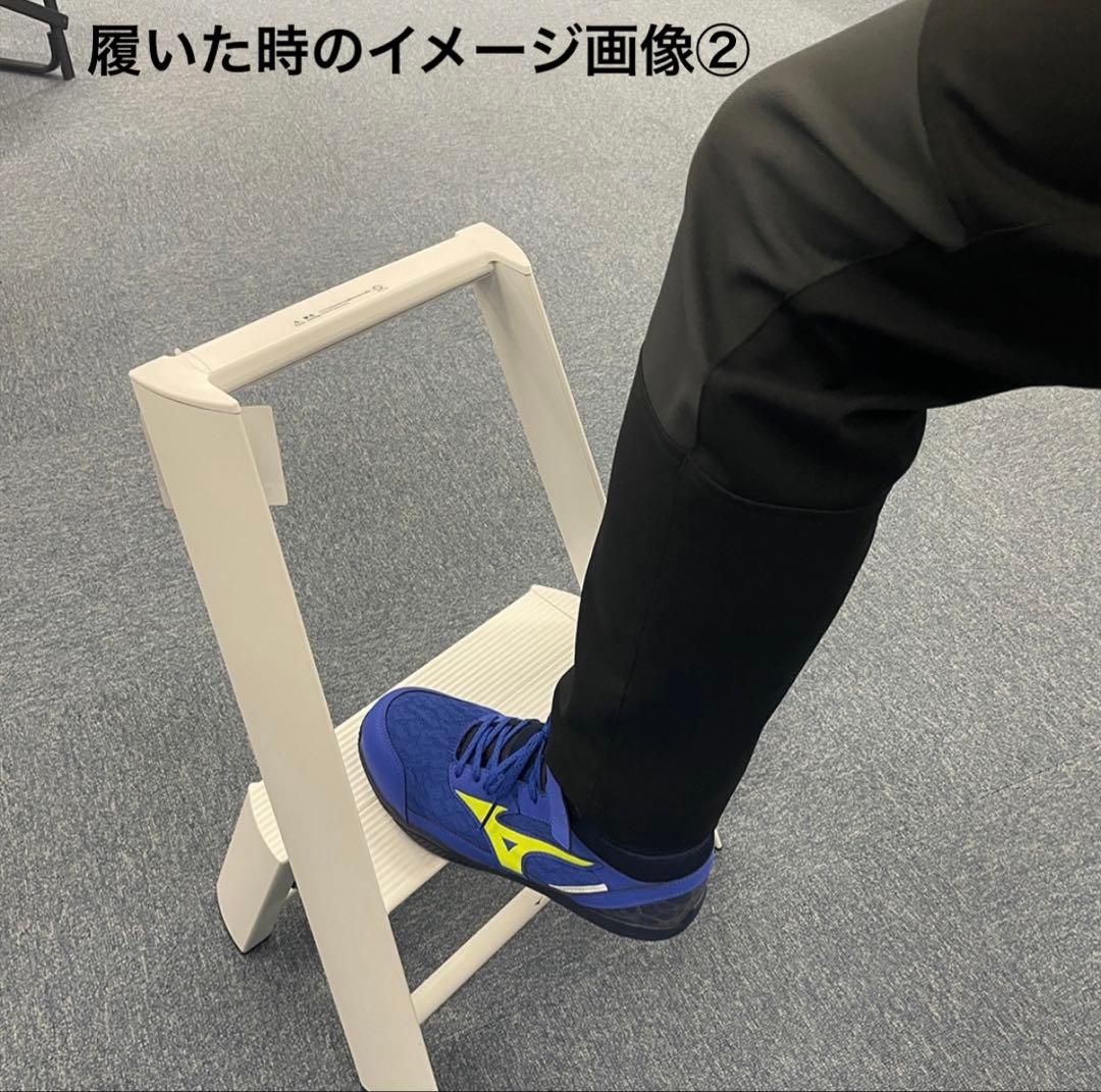 や*ま様 ミズノハイカット安全靴 26.5cm ブルー