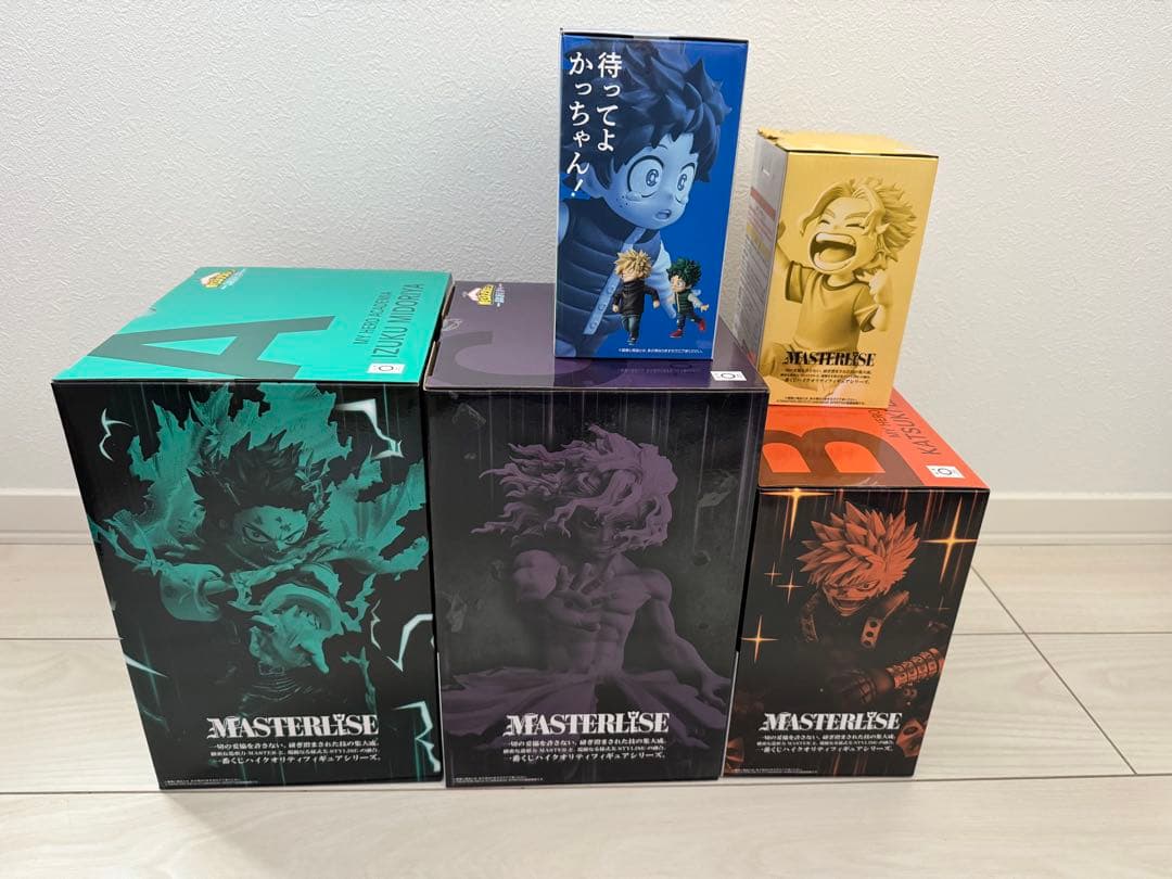 一番くじ 僕のヒーローアカデミア -更に向こうへ- A.B.C.E.F 5点