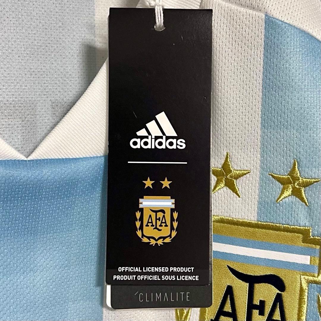 新品/タグ付き】2018ロシアW杯 アルゼンチン代表♯10メッシ【Lサイズ