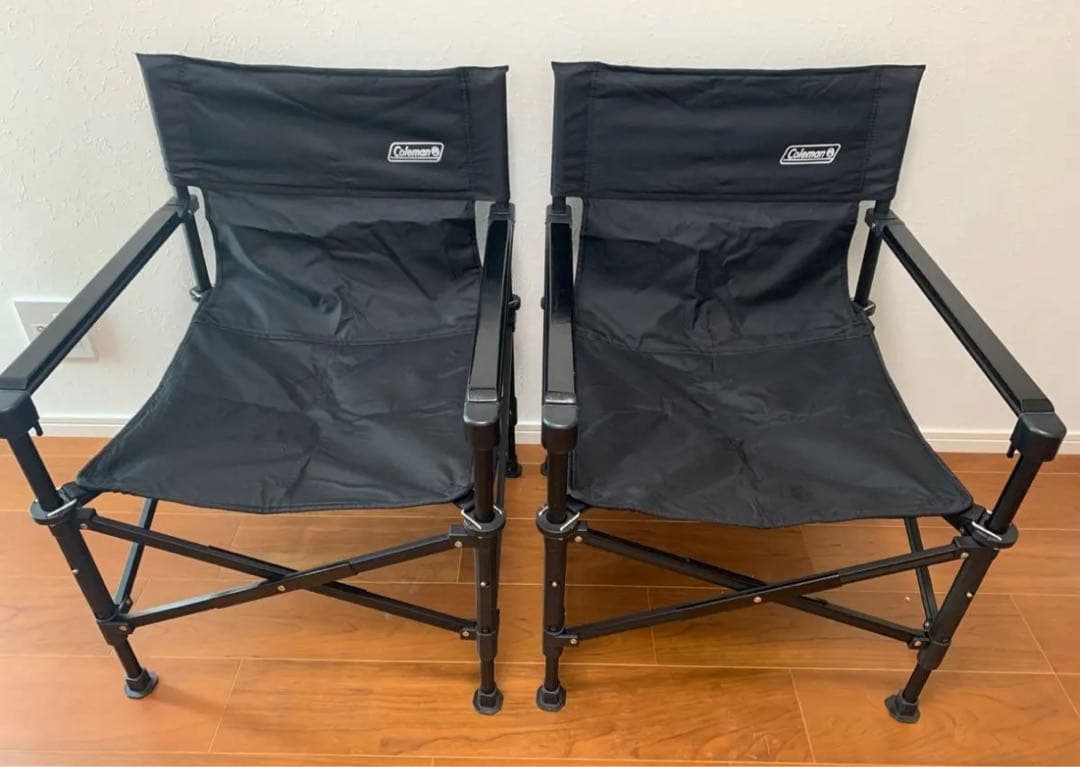 Coleman アウトドアチェア ツーウェイキャプテンチェア （ブラック） 2脚 楽天市場】【公式】 ツーウェイキャプテンチェア ブラック ASIA