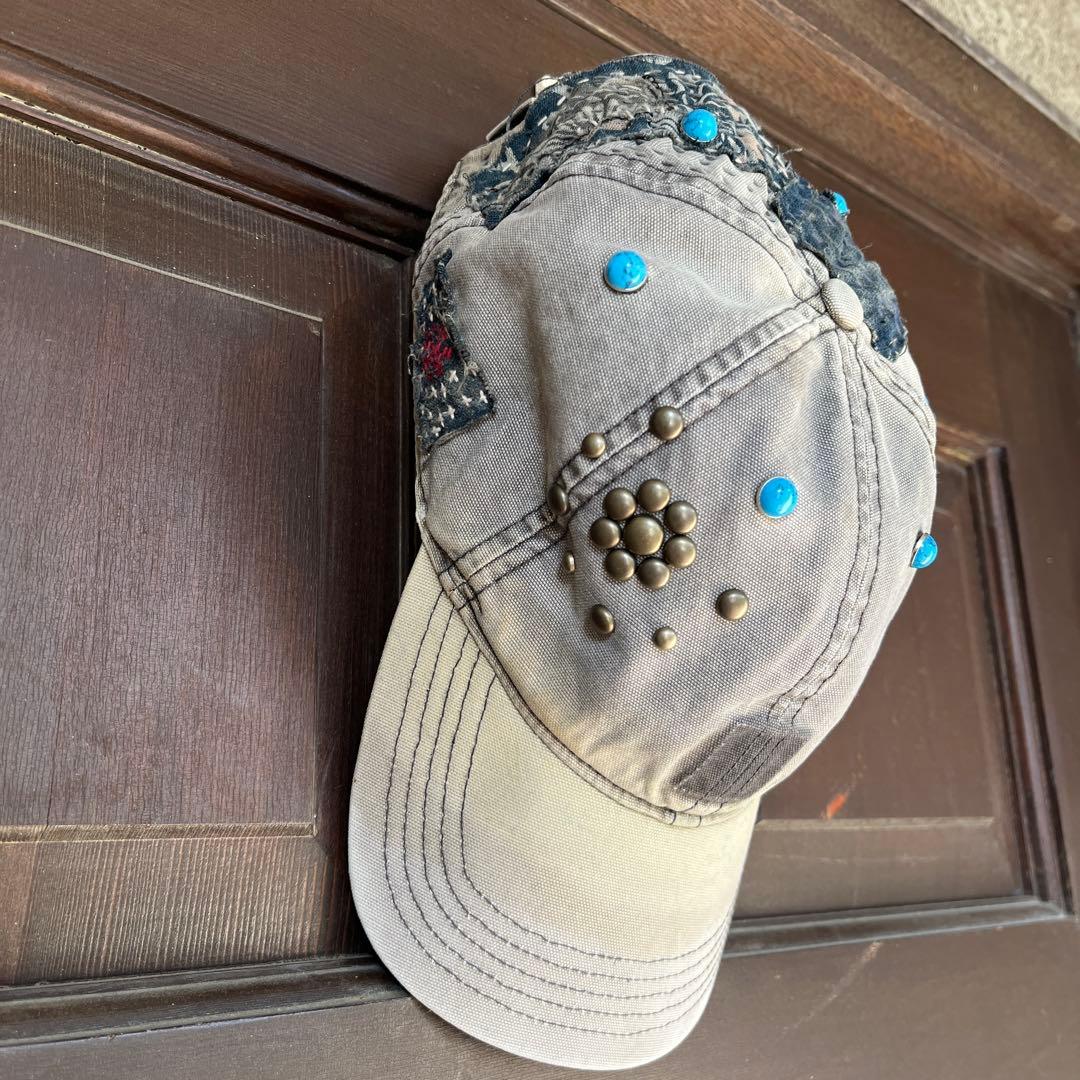 SASHIKO BORO CAP Carhartt 襤褸 カーハート 刺し子